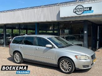 Vrakbiler auto Volvo V-50 1.8 Edition II Leer Climate Cruise PDC 2008/2